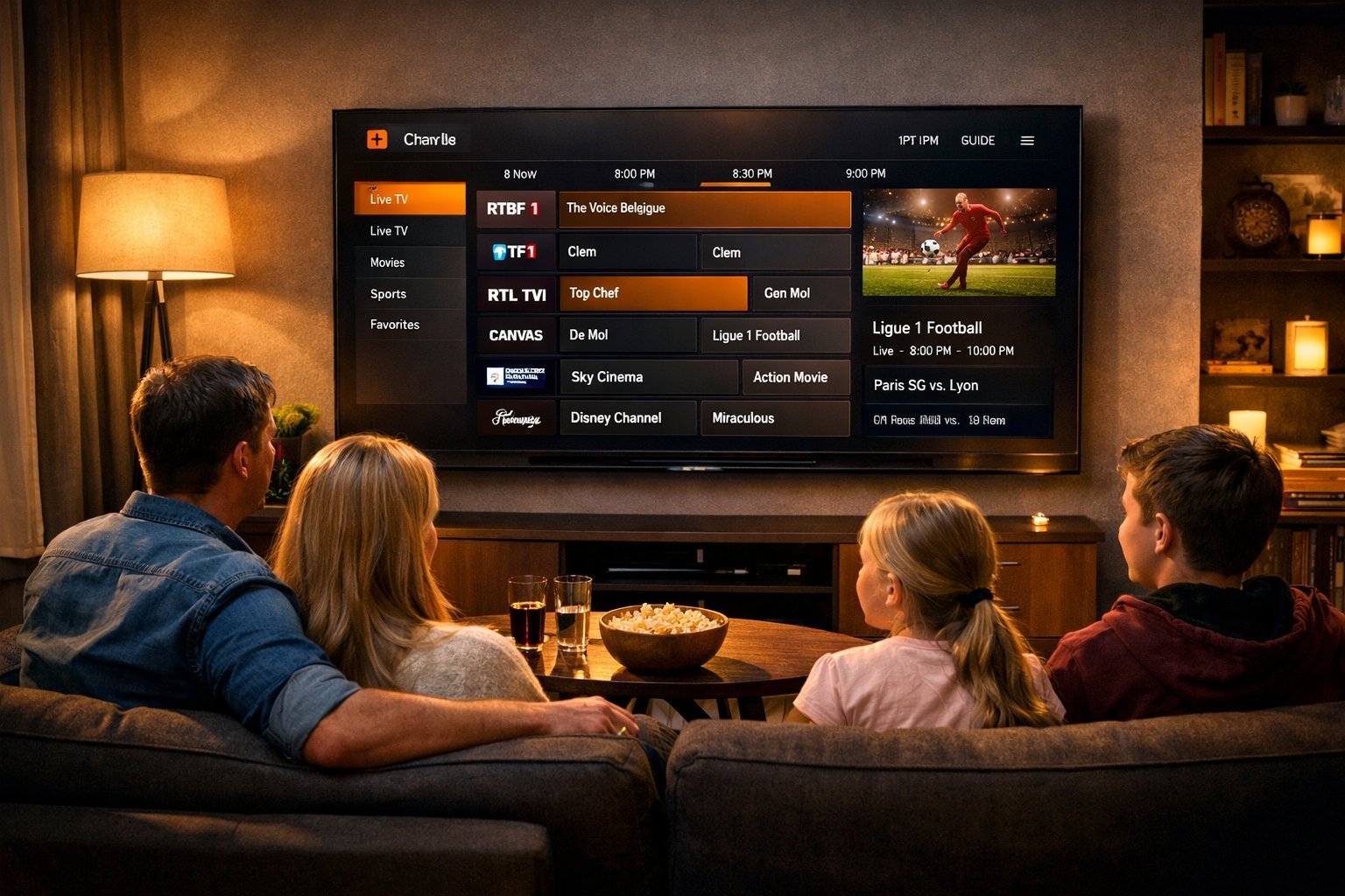 Meilleur abonnement IPTV Belgique 2025 - Comparatif complet