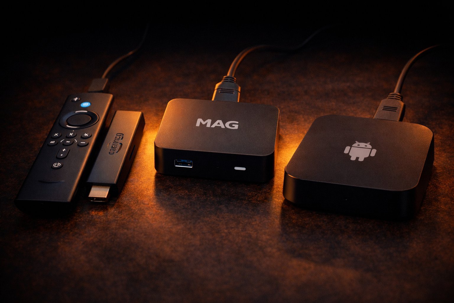 Meilleur boîtier IPTV Belgique - Fire Stick MAG Android